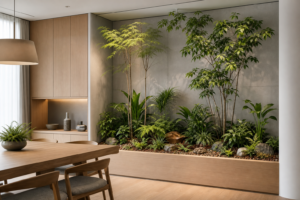 室内植物造景单株独立种植更易维护