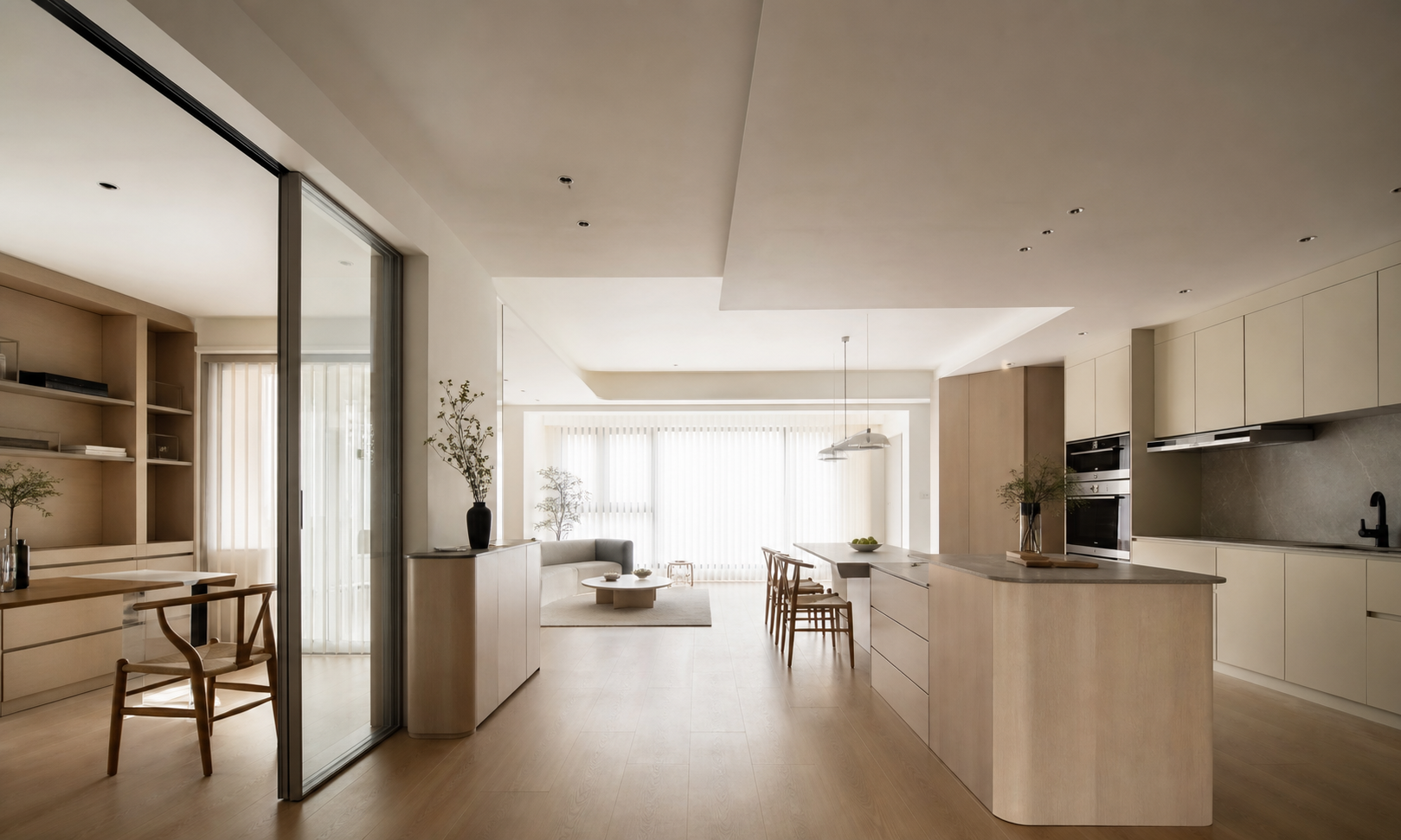 户型改造先解决闭塞采光与割裂空间流动