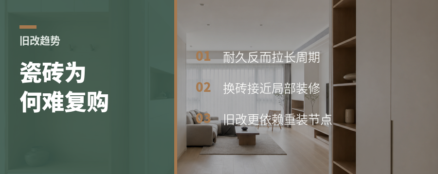 旧改时代瓷砖生意为何更难复购了