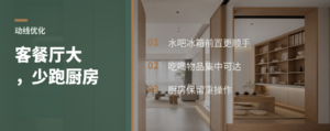 客餐厅够大时，水吧和冰箱能省多少来回