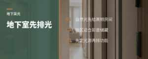 地下室采光，先给房间排座次