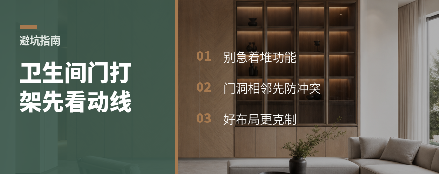 卫生间门打架，先别急着加功能