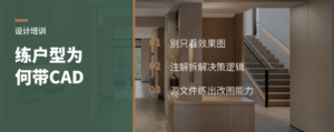 设计师练户型，为什么要带CAD源文件