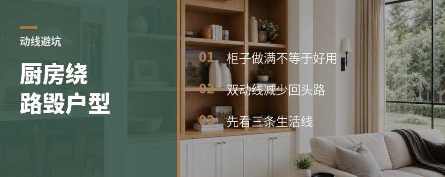 厨房绕一圈，可能毁掉好户型