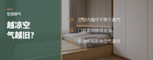 空调房越凉，空气可能越“旧”