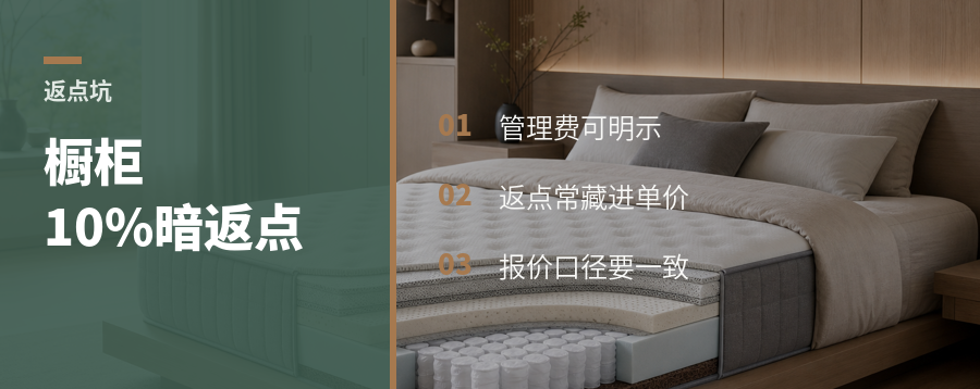 橱柜加价里的10%返点坑
