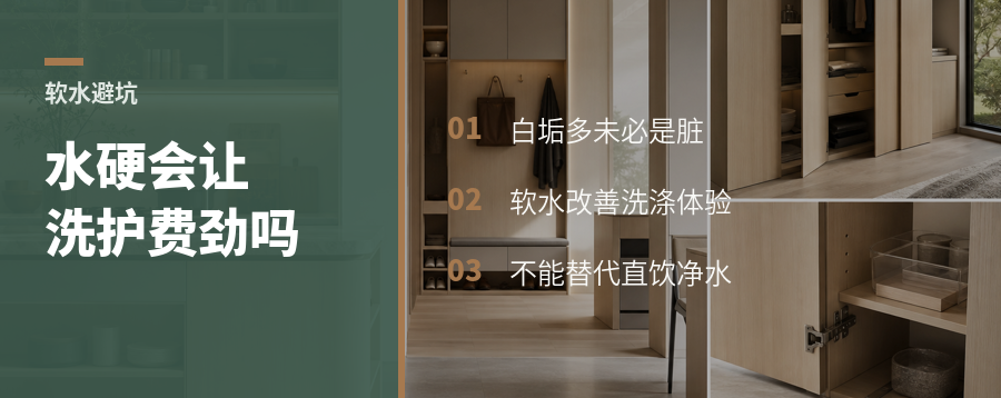 水太硬，洗澡洗衣会变费劲吗