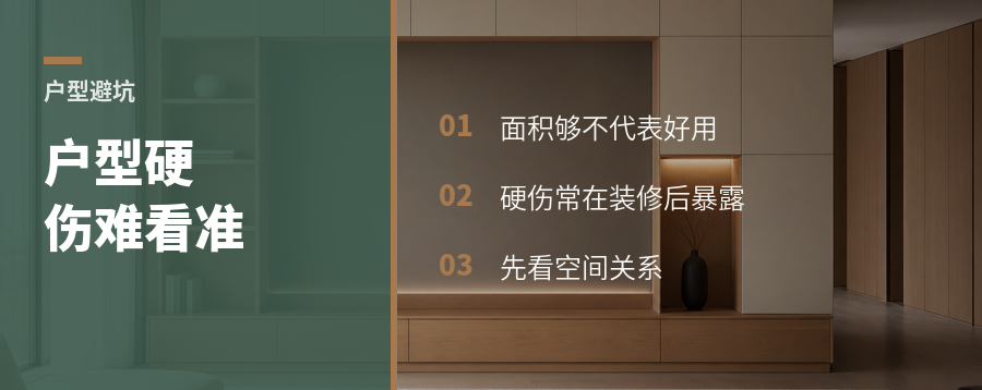 户型硬伤，为什么小白很难看准