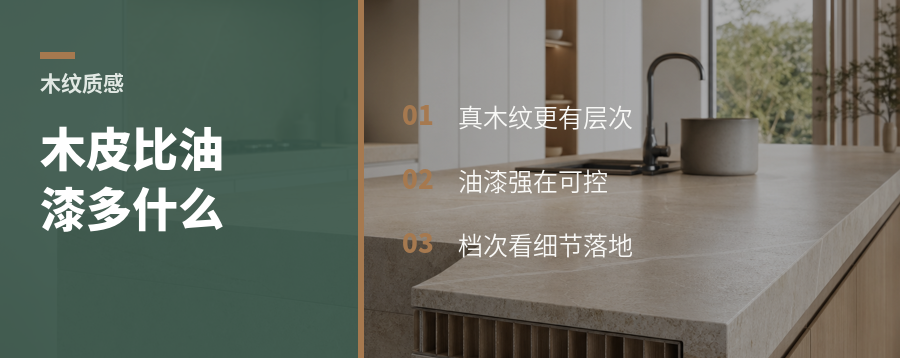 木纹质感差在哪：木皮包覆比油漆多了什么