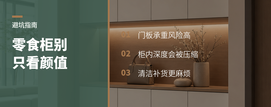 冰箱式零食柜好看，为什么不建议定制？