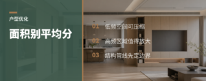 小户型改大宅，面积先别平均分
