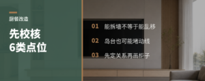 厨房餐厅卡壳？先校核6类点位关系