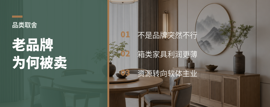 老牌木家具为何先被上市公司卖掉