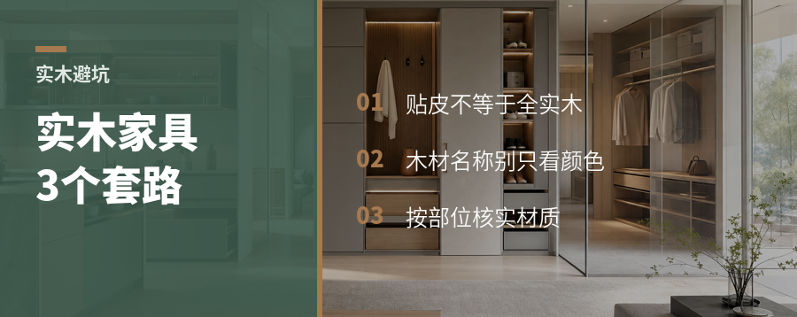 实木家具怕买假？先看懂3个套路