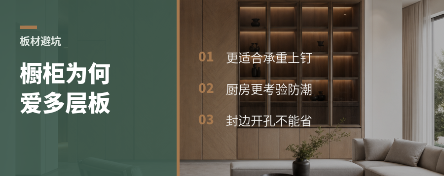 橱柜柜体为什么更偏爱多层板