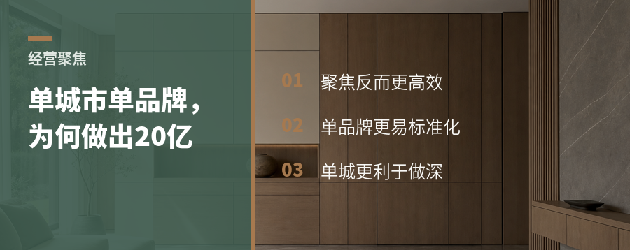 单城市单品牌，为什么能跑出20亿零售额？