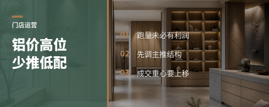 铝价涨到24000以上，门窗店为什么更该少推低配款
