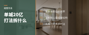 一家门店一年做到20亿，这套单城打法为什么值得研究