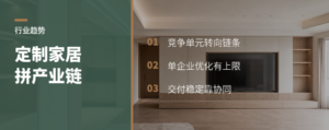 定制家居行业未来的竞争将从单一企业竞争转向产业链协同竞争