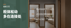 榫卯工艺可用于提升定制家具结构连接的耐久性，相比三合一连接件