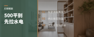 500平打样间，别先急着拉水电