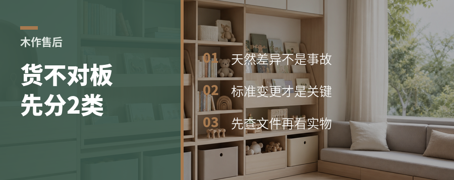 木作货不对板，先分清这2种情况
