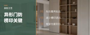 异形柜门为啥先包一层再贴皮