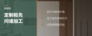 定制柜为啥要问“谁在加工”