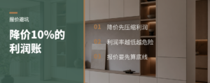 降价10%，利润可能不止少10%