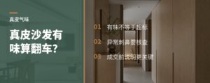 真皮沙发有味道，算不算翻车？