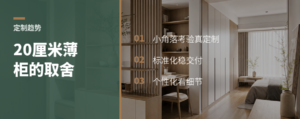 20厘米薄柜，照出定制两条路