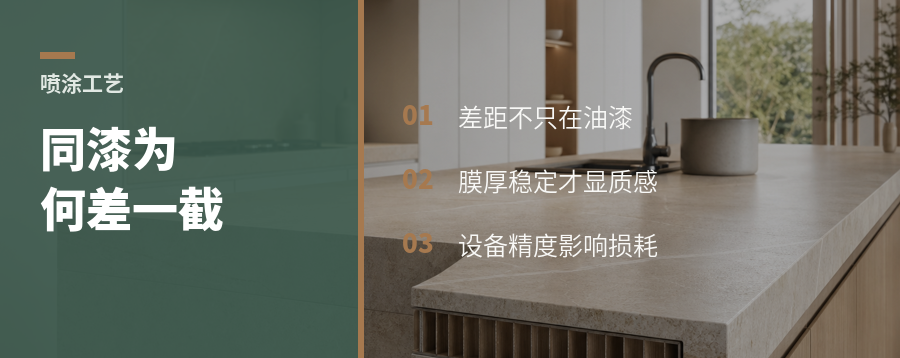 同样的漆，为啥喷出来差一截