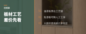 预算卡住时，先看板材工艺差价