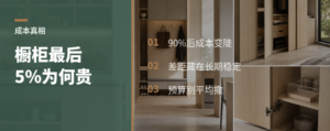 橱柜最后5%，为什么贵很多