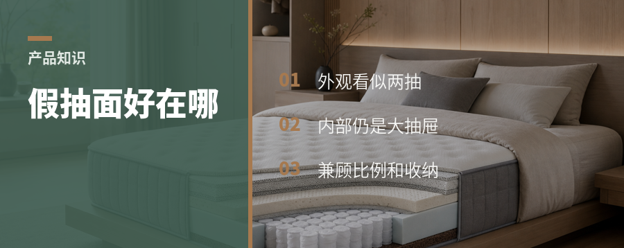 两个抽屉只开一个？假抽面解决啥问题