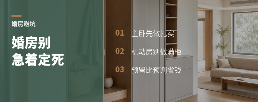 婚房别急着把每个房间定死