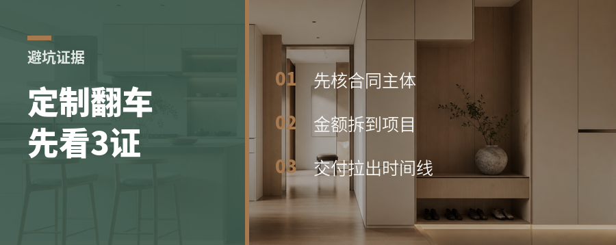 全屋定制翻车，先看这3类证据