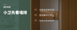 小卫生间别急着做地排，墙排省下的是可用面