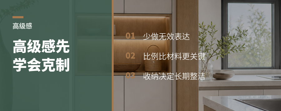 家里想装出高级感，先看克制这件事
