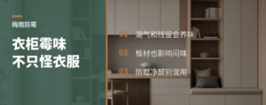 梅雨天衣柜霉味不只来自衣服