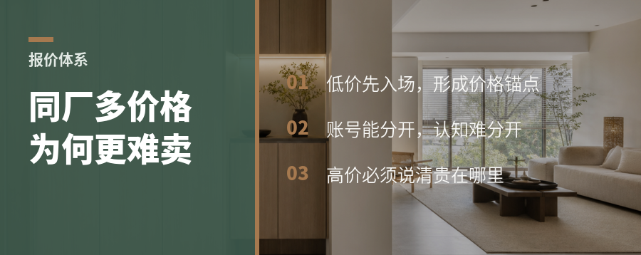 同一家工厂，低价高价一起投为什么更难卖