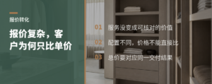 家具报价越复杂客户为何还是只比单价