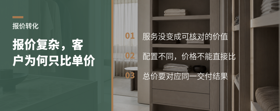家具报价越复杂客户为何还是只比单价