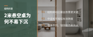 悬空书桌如何靠结构降低长跨度下沉风险
