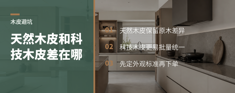 同样是木皮，天然和科技差在哪