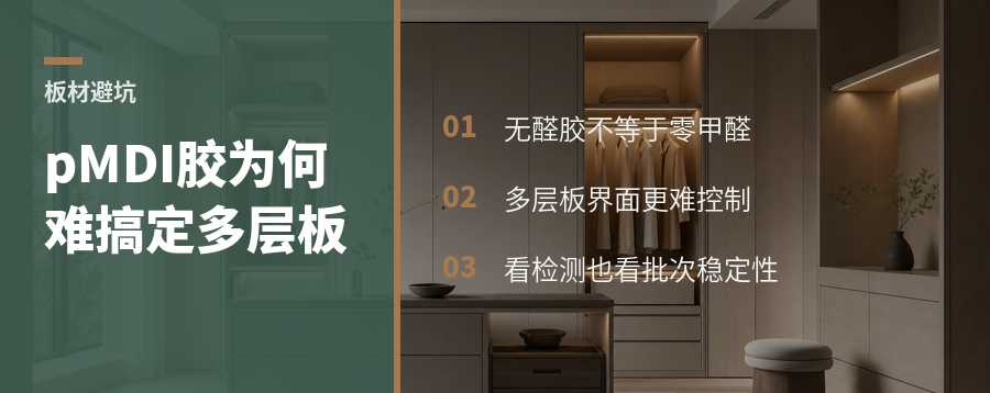 pMDI胶并非万能：多层板为何更难用？