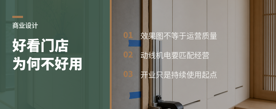 好看的商业空间，为什么开业后不一定好用