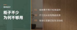柜子画得好看，为什么入住后还是不够用？