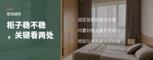柜子稳不稳，分层和内置封板藏着关键