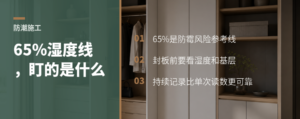 装修现场为什么要盯住65%湿度线